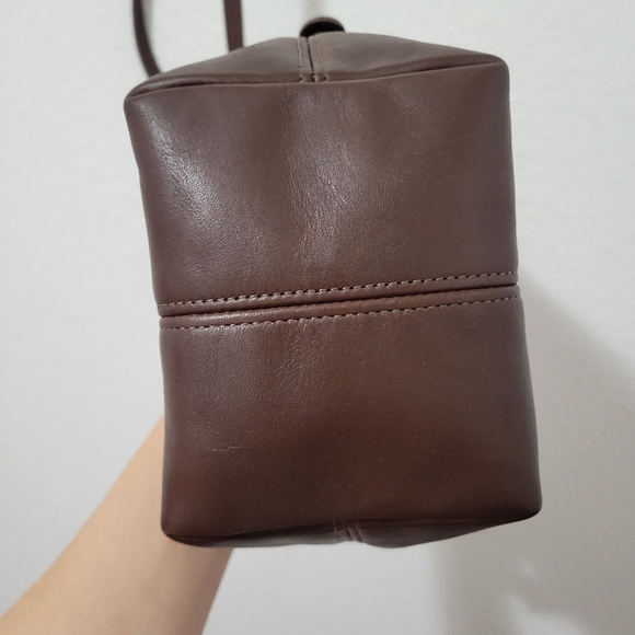 Coach MacDougal Leather Zip Vintage Crossbody Bag - Picture 11 of 12